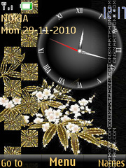 Clock es el tema de pantalla