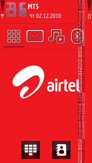 Capture d'écran Airtel thème