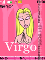 Virgo Animated es el tema de pantalla