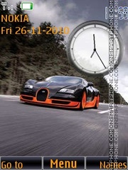 Bugatti-star FL 2.0 tema screenshot