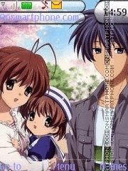 Скриншот темы Clannad: After Stery
