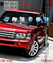 Скриншот темы Range Rover 04