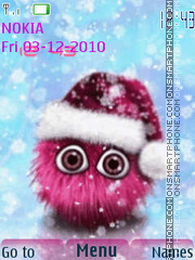 Animated fanny xmas tema screenshot