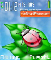 Ladybug tema screenshot