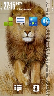 Lion 23 tema screenshot