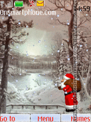 Capture d'écran Santa thème