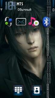 Noctis tema screenshot