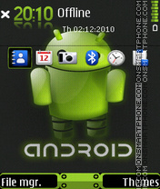 Android 09 theme screenshot