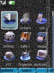 Clock-N1 theme screenshot