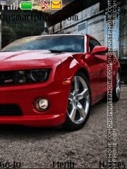 Red Camaro tema screenshot