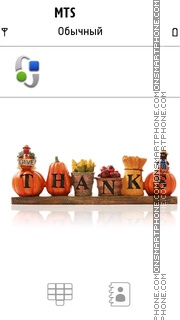 Thanksgiving Day tema screenshot