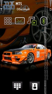 Nissan 03 theme screenshot