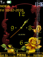 Yellow Roses theme screenshot