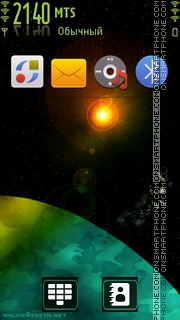 Space Light theme screenshot