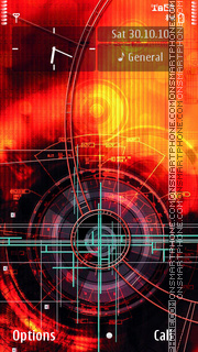 Abstract Technology 01 tema screenshot