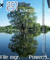 Capture d'écran Danube thème