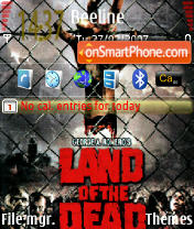 Land of the Dead es el tema de pantalla