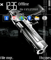 Скриншот темы Pistol 02