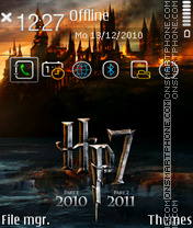 Harrypotter 7 theme screenshot