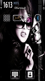 Genelia Dsouza 05 theme screenshot