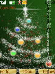 Christmas8 theme screenshot