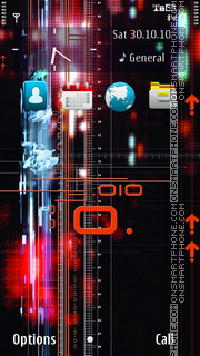 Abstract Technology 02 theme screenshot