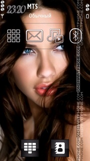 Adriana Lima 16 theme screenshot