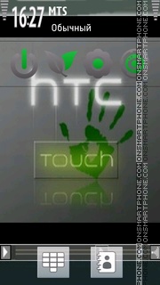 Capture d'écran Htc Touch 01 thème