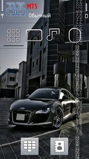 Audi R8 23 theme screenshot