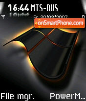 Black Windows 2b tema screenshot