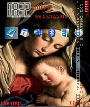 Mother Mary tema screenshot