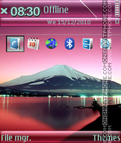 Mountain 01 theme screenshot