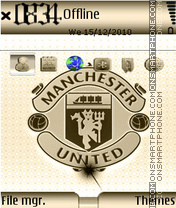 Manchester United 2021 tema screenshot