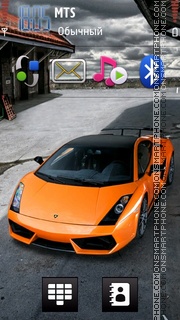Скриншот темы Lamborghini 37