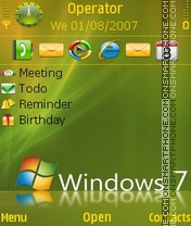 Скриншот темы Windows7