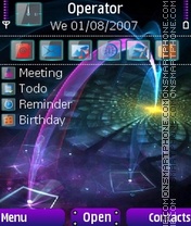 Colours FP1 tema screenshot