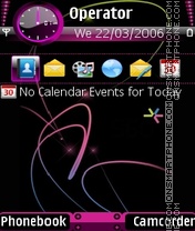 Black Design tema screenshot