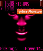 Mask Neon vitaxa68 tema screenshot