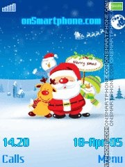 Скриншот темы Merry Christmas 2012