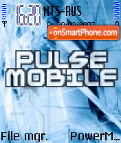 Скриншот темы Pulse Mobile Animated