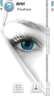 Blue Eye 02 tema screenshot