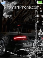Aston Martin Black tema screenshot