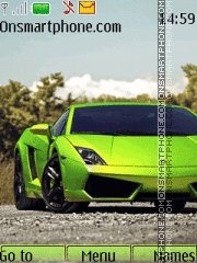 Скриншот темы Lamborghini with ringtone