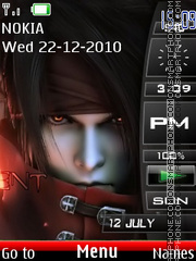 Capture d'écran Final Fantasy 08 thème