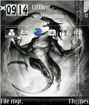 Capture d'écran Dragon 19 thème