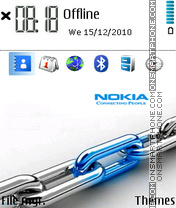 Capture d'écran Nokia 7238 thème