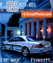 MB CL Coupe tema screenshot