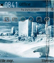 Winter 13 theme screenshot