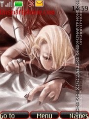 Скриншот темы Sasori&Deidara (yaoi)