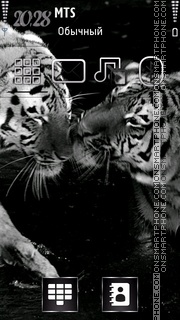 Grey Tigers Theme-Screenshot